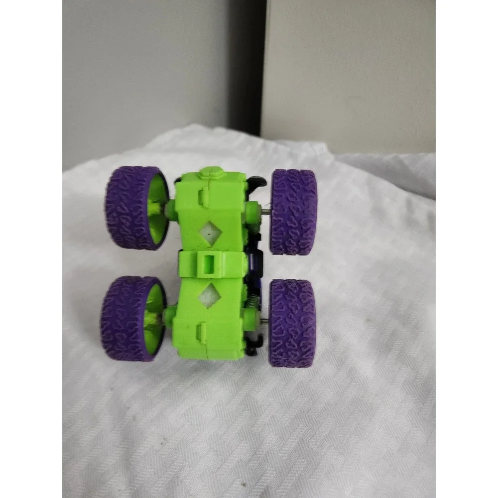 Shocker Monster Truck Toy Purple Green Suspension Off-Road Vehicle Dolgen